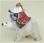 Father Frost on Polar Bear
